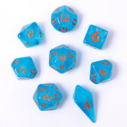 Dice Hymgho: Poly 8-Set Wyrmforged