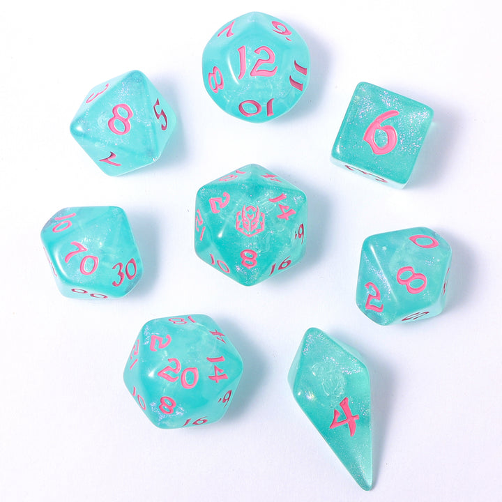 Dice Hymgho: Poly 8-Set Wyrmforged