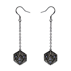 Dice Earrings Hymgho: Dragon's Eye