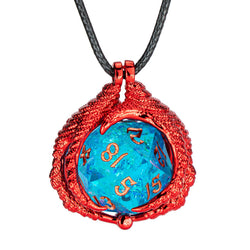 Dice Necklace Hymgho: d20 Dragon Claw