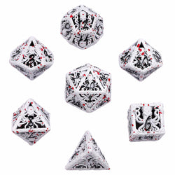 Dice Hymgho: Poly 7-Set Lllithids Mind Cage Dice: