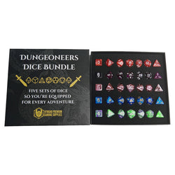 Dice Hymgo Poly 7 Set: Dungeoneer's Dice Bundle (7-Set x 5)