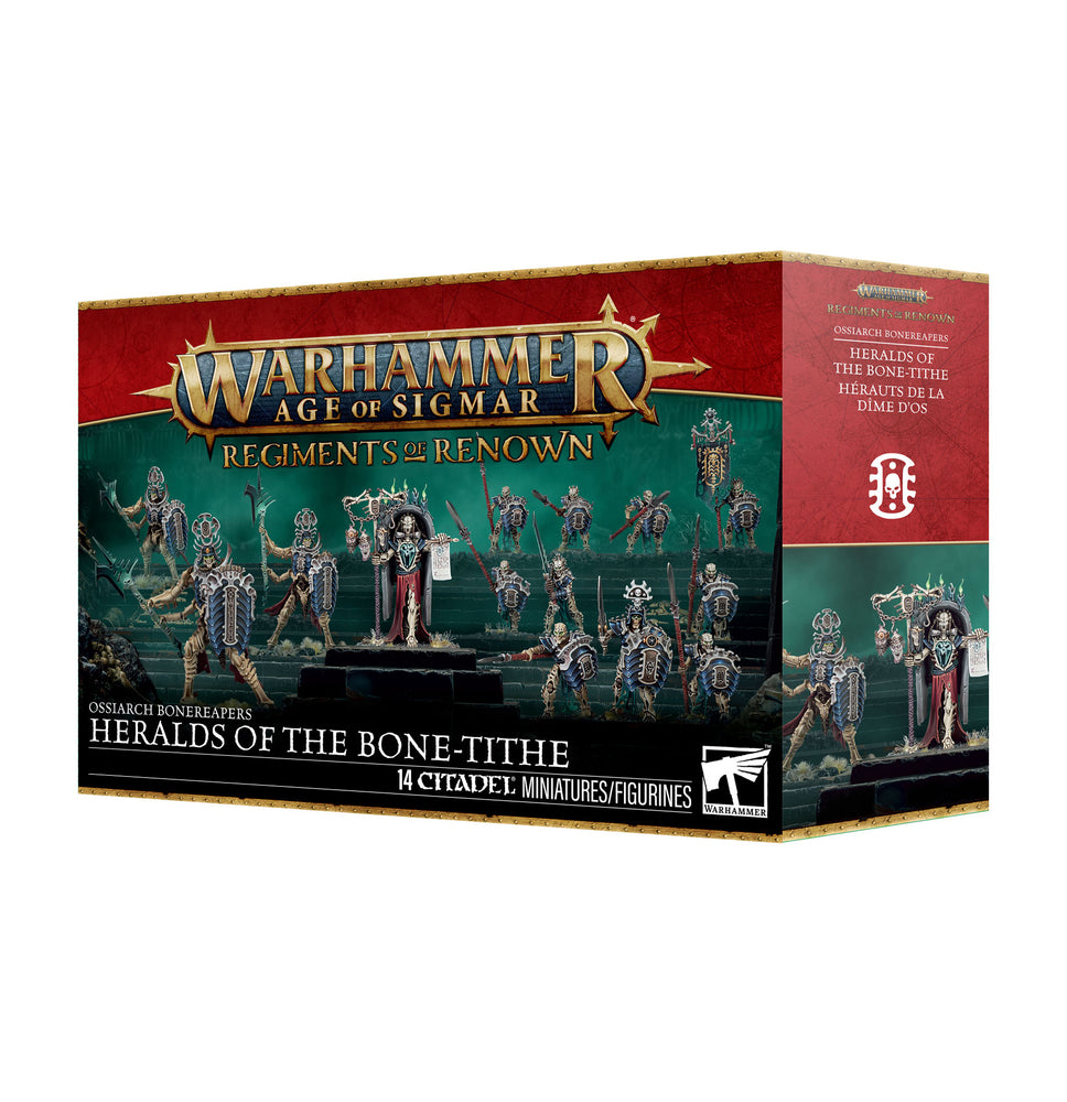 Warhammer Age of Sigmar Ossiarch Bonereapers: Heralds of the Bone-tithe