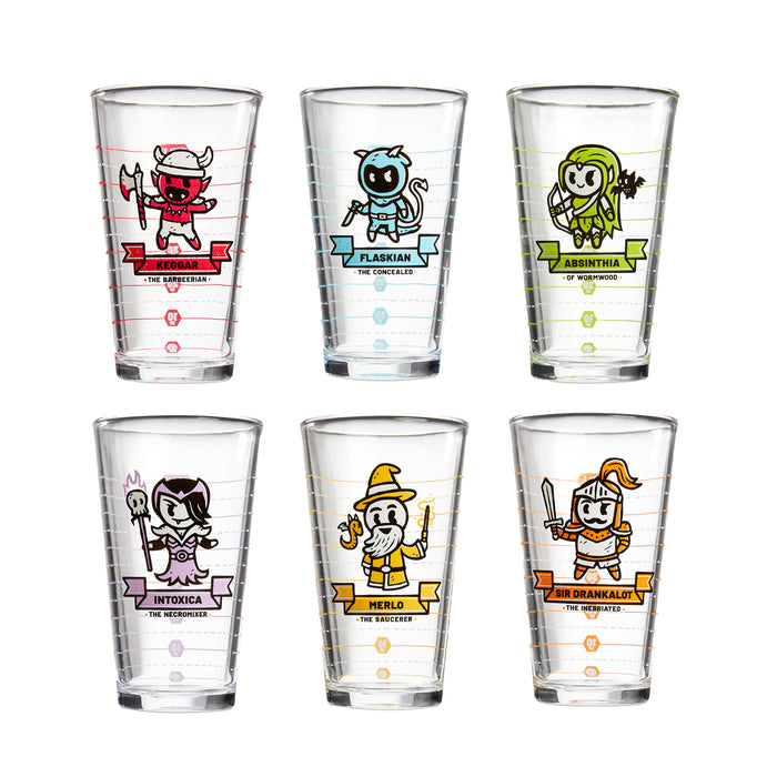 Heroes of Barcadia: Base Game Glass Set