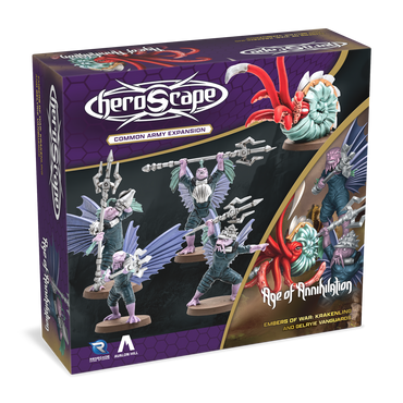 Heroscape: Krakenling and Gelyrie Vanguards Army Expansion