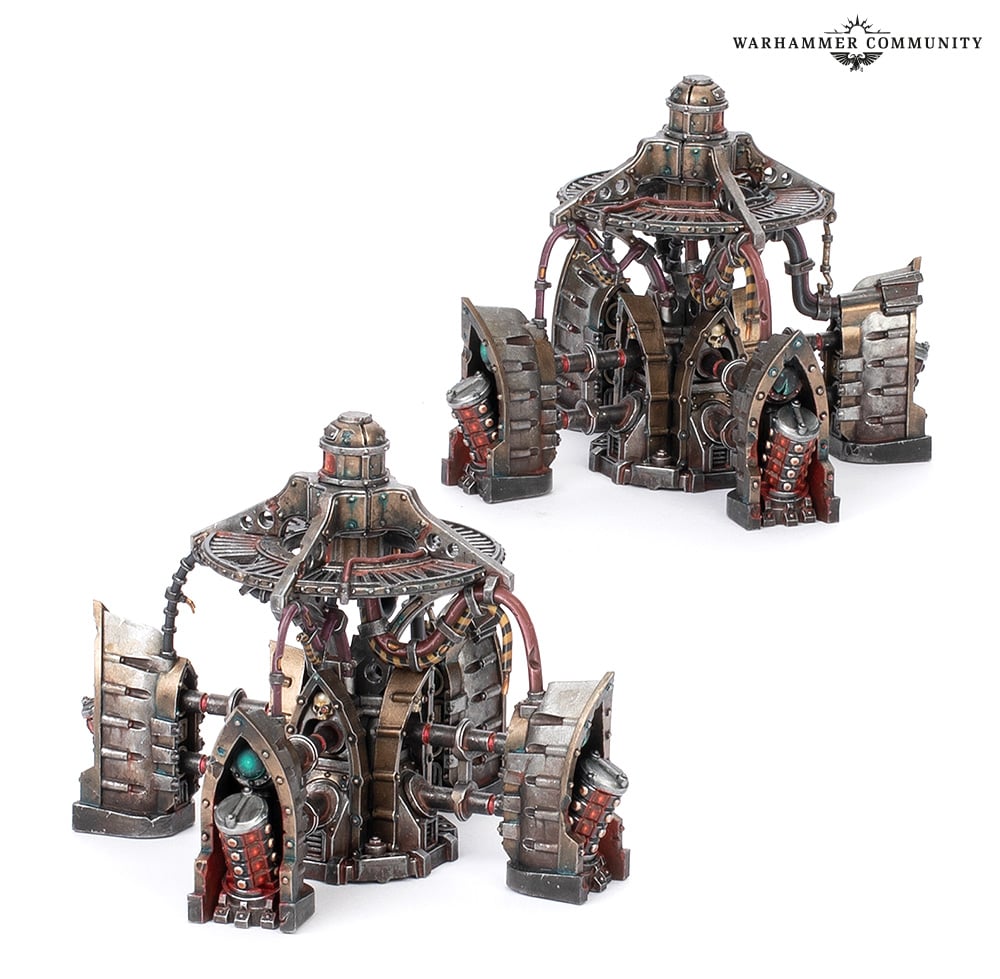 Necromunda: Terrain - Hive Data Stack Cluster