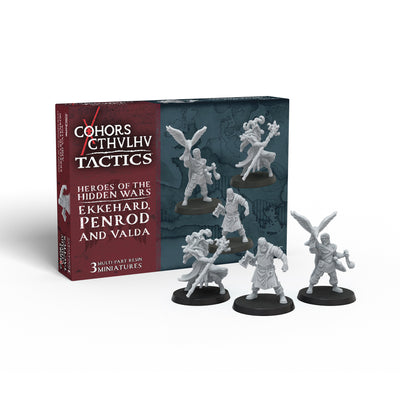 Cohors Cthulhu Tactics: Human Heroes of the Hidden Wars: Ekkehard, Valda and Penrod