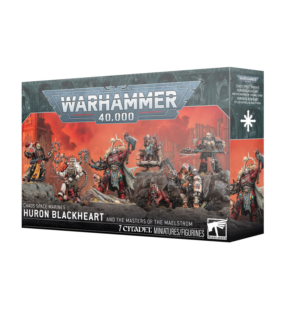 Warhammer 40K Chaos Space Marines: Huron Blackheart and the Masters of the Maelstrom