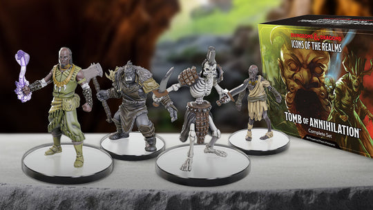 Mini Dungeons & Dragons Icons of the Realms: Tomb of Annihilation Complete Set