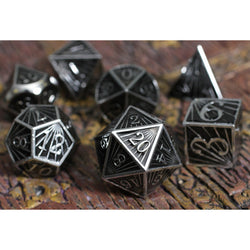 Dice Forged: Poly 7 set Metal Deco