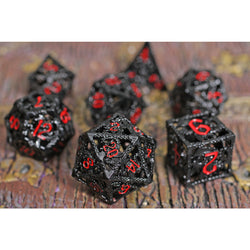 Dice Forged: Poly 7 set Hollow