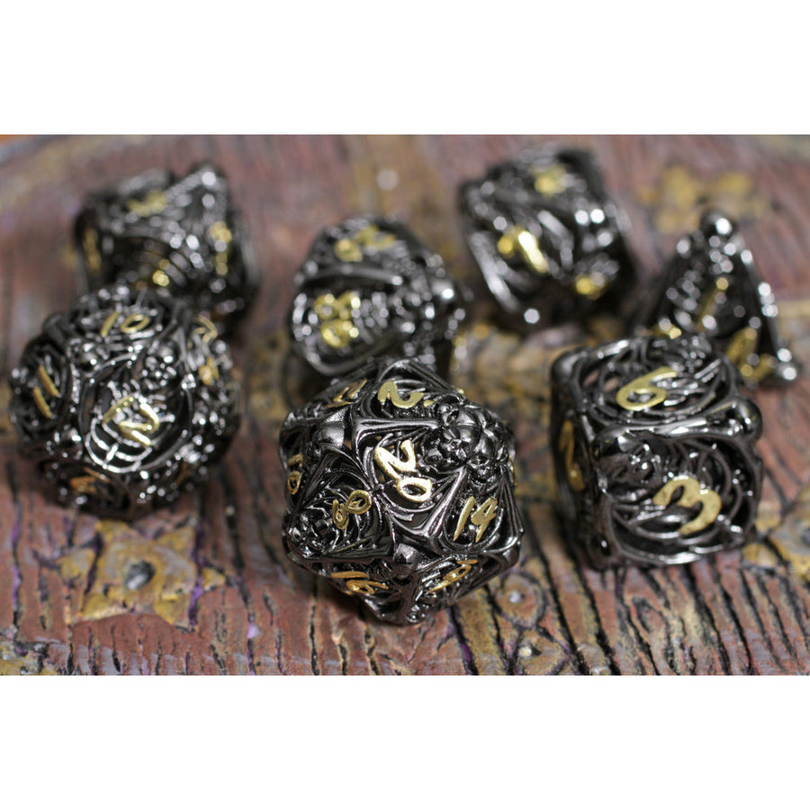 Dice Forged: Poly 7 set Hollow