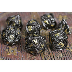 Dice Forged: Poly 7 set Hollow