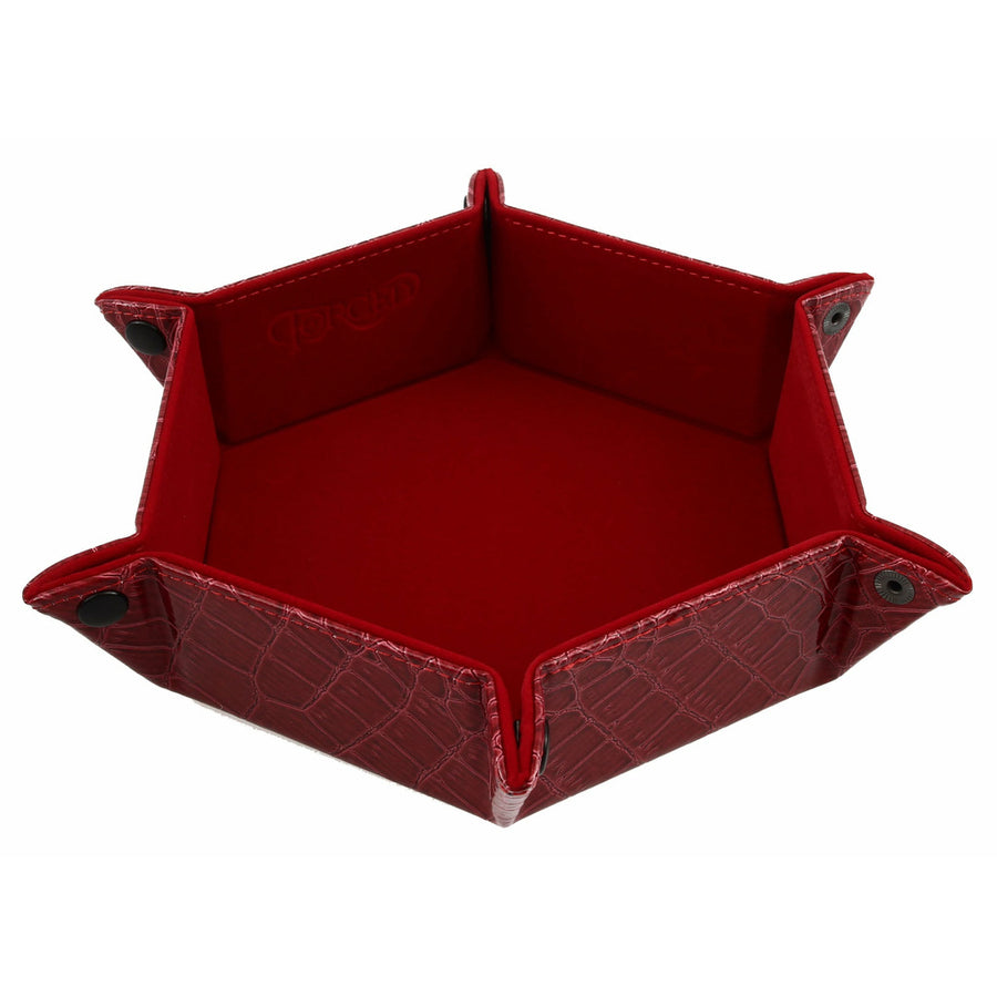 Dice Tray Forged: Hexagon Snap Folding - Dragon Skin Edition