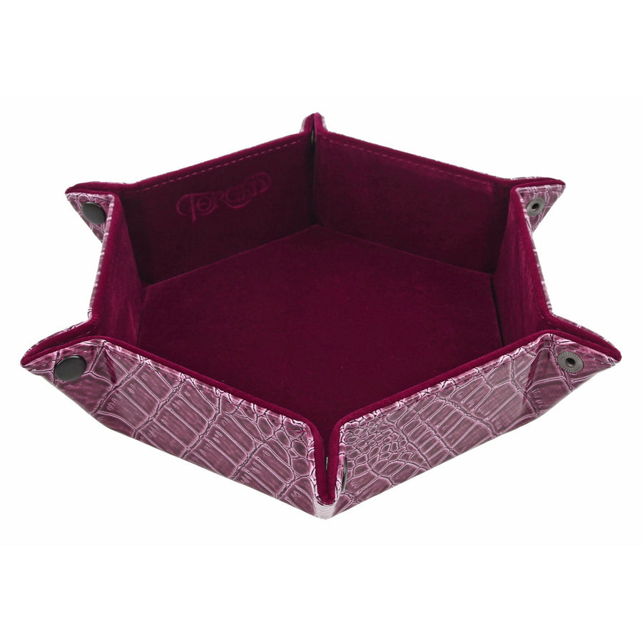 Dice Tray Forged: Hexagon Snap Folding - Dragon Skin Edition