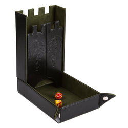 Dice Accessory Forged: Draco Castle Dice Tower & Dice Tray