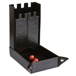 Dice Accessory Forged: Draco Castle Dice Tower & Dice Tray