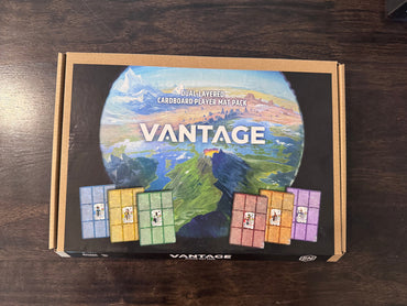 Vantage: Dual-Layered Cardboard Player Mat Pack
