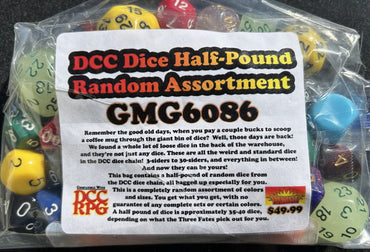 Dungeon Crawl Classics Dice: Half Pound Random Assortment
