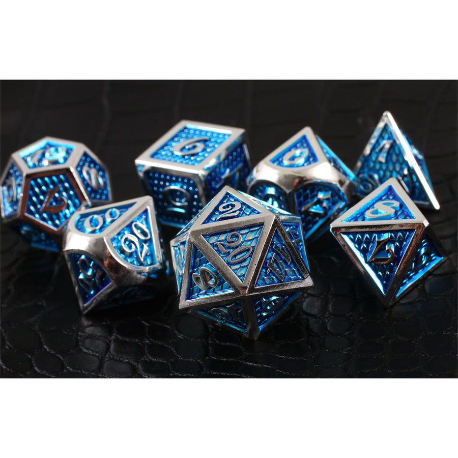 Dice Forged: Poly 7 set Dragon & Scales