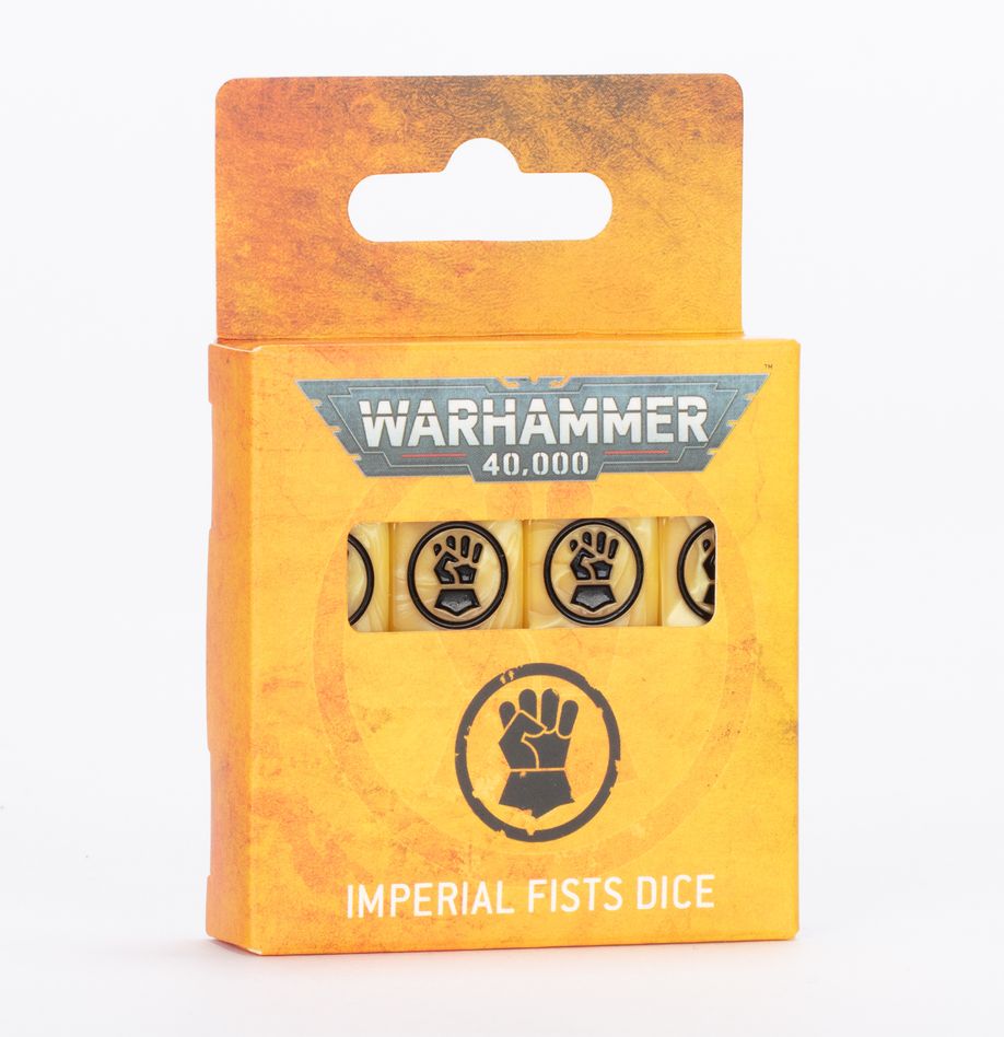 Warhammer 40K Imperial Fists: Dice