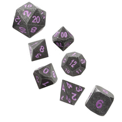 Dice Forged: Poly 7 set Metal