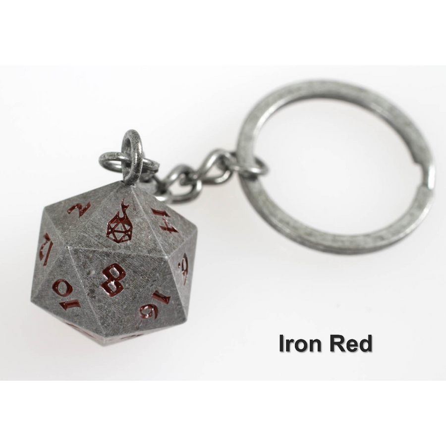 Keychain Forged: Fob of Fate D20