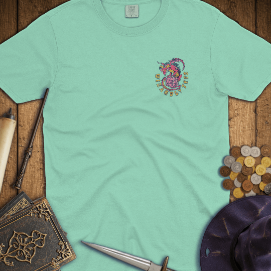 T-Shirt Wizardly: Adventure Awaits Dragon D20 Premium