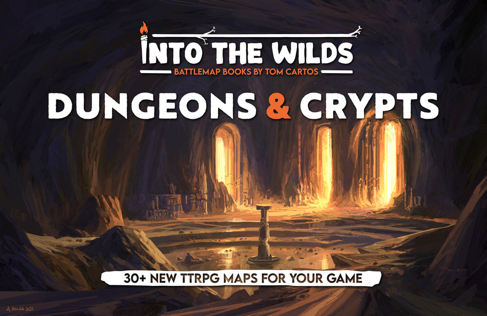 Battlemap Books Into the Wilds