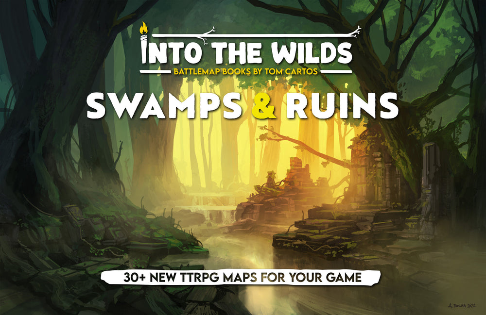 Battlemap Books Into the Wilds