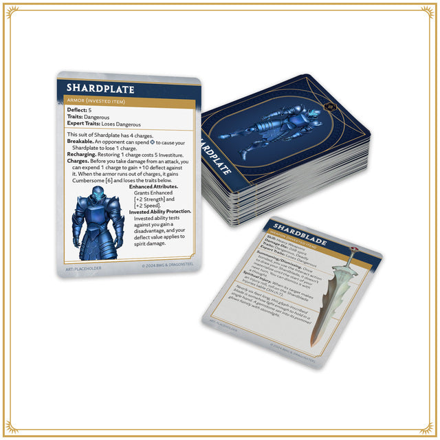 Brandon Sanderson's Cosmere® RPG: Stormlight Item Deck