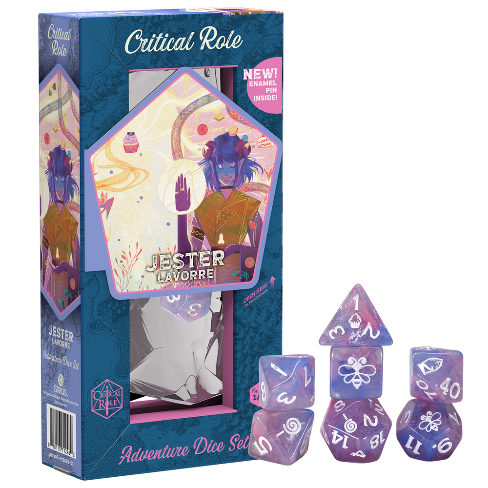 Dice Sirius: Poly 7-Set The Mighty Nein