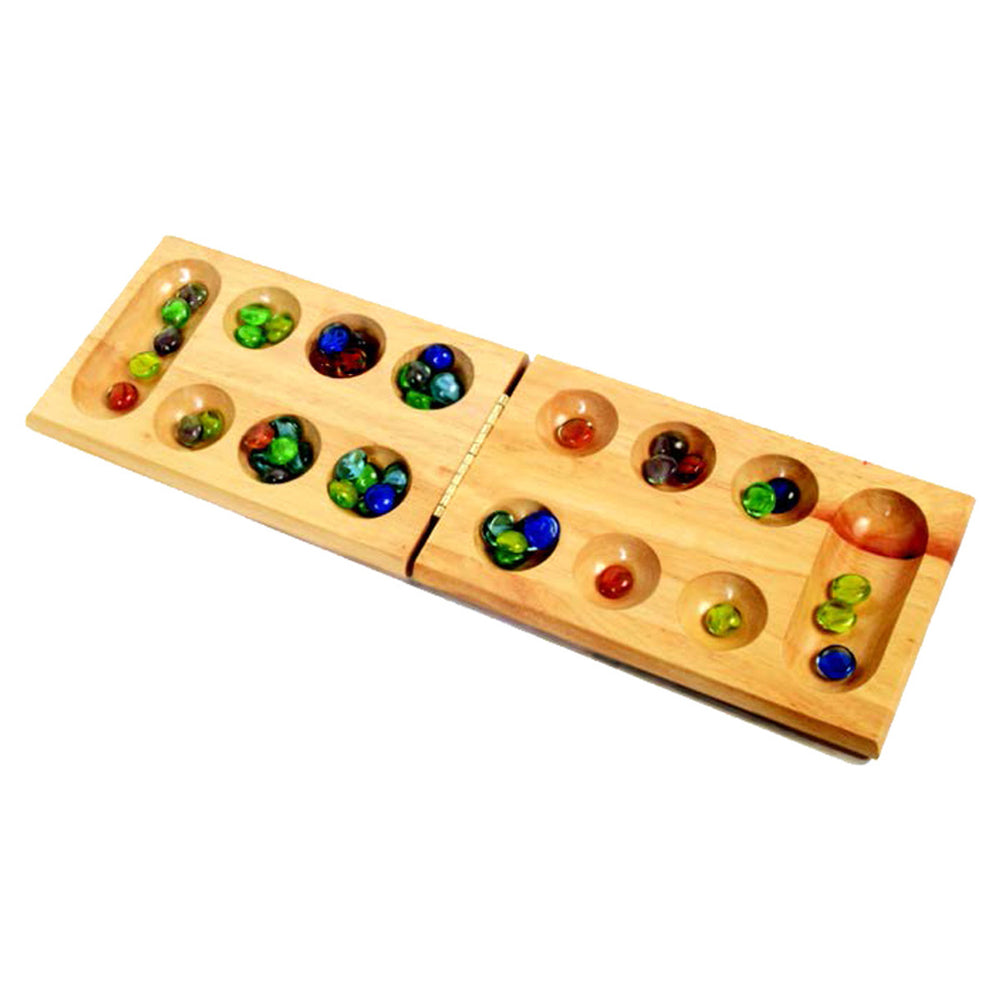 Mancala John Hansen: Solid Wood In Tin