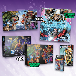 DC Deckbuilding: Justice League Dark Kickstarter w/Playmat