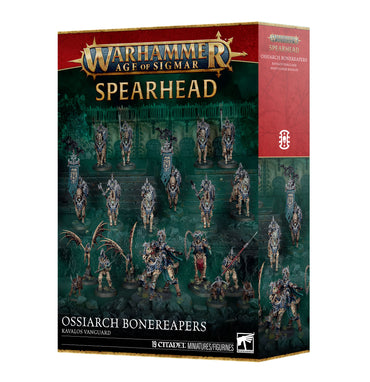 Warhammer Age of Sigmar Ossiarch Bonereapers:  Spearhead - Kavalos Vanguard