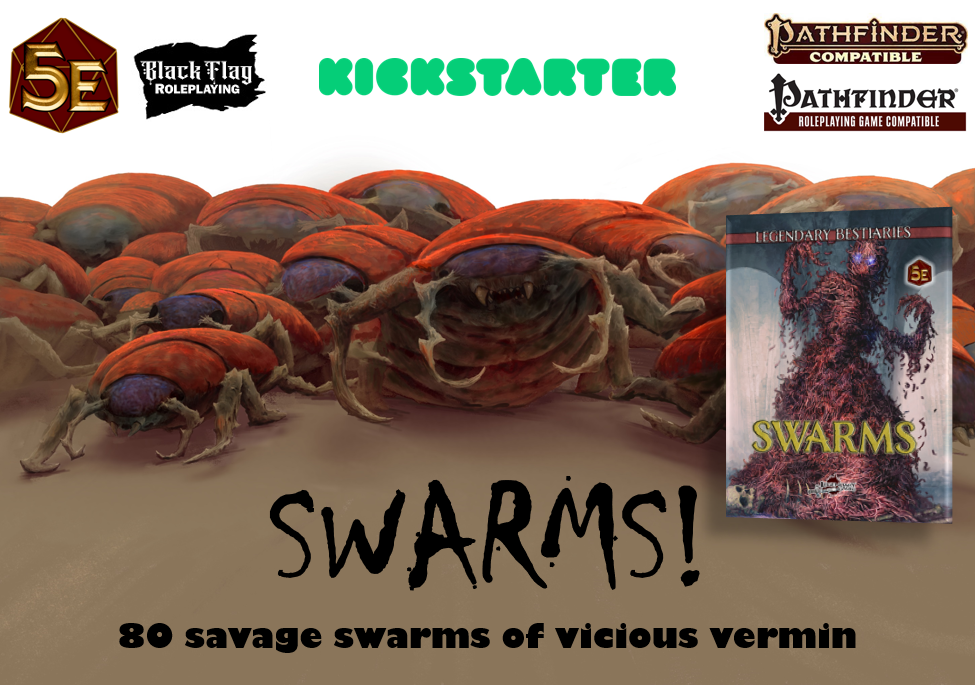 Dungeons & Dragons Legendary: Legendary Bestiaries - SWARMS