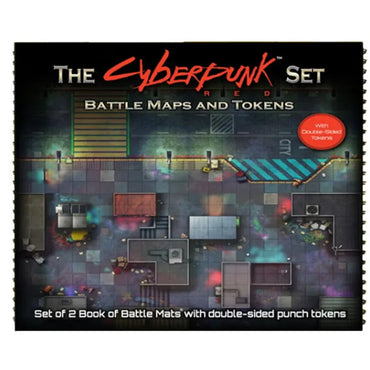 Cyberpunk RED: Book of Battle Mats & Tokens
