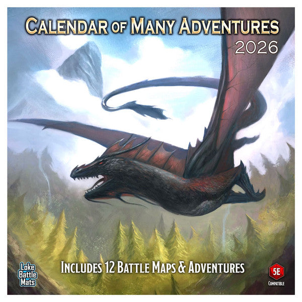 Calendar Loke: 2026 Calendar of Many Adventures