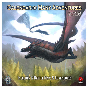 Calendar Loke: 2026 Calendar of Many Adventures