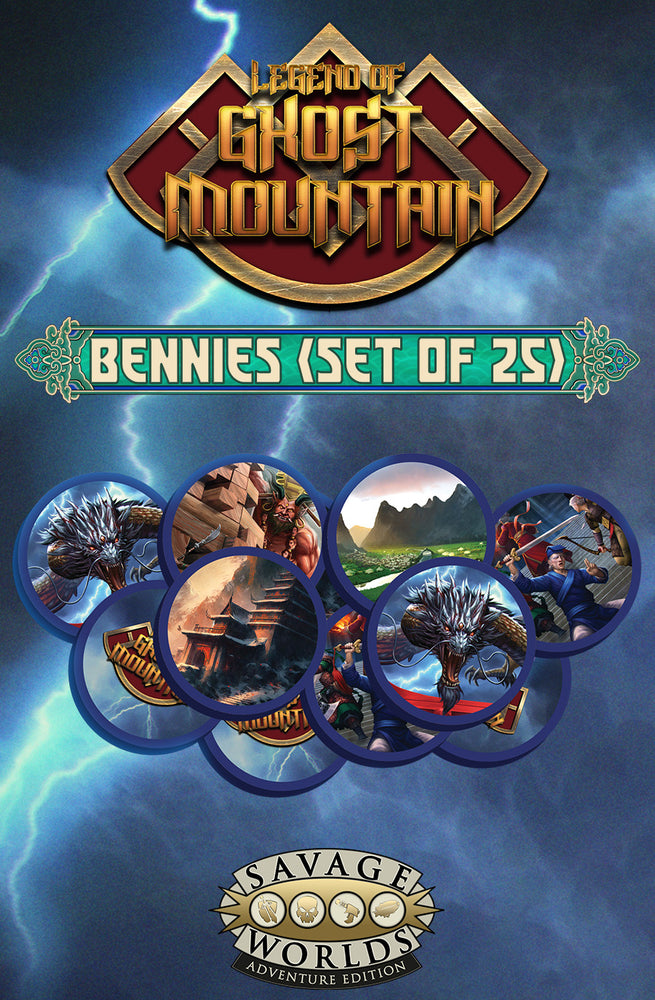 Savage Worlds: Legend of Ghost Mountain Bennies Set