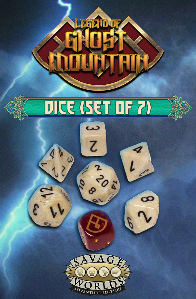 Savage Worlds: Legend of Ghost Mountain Dice Set