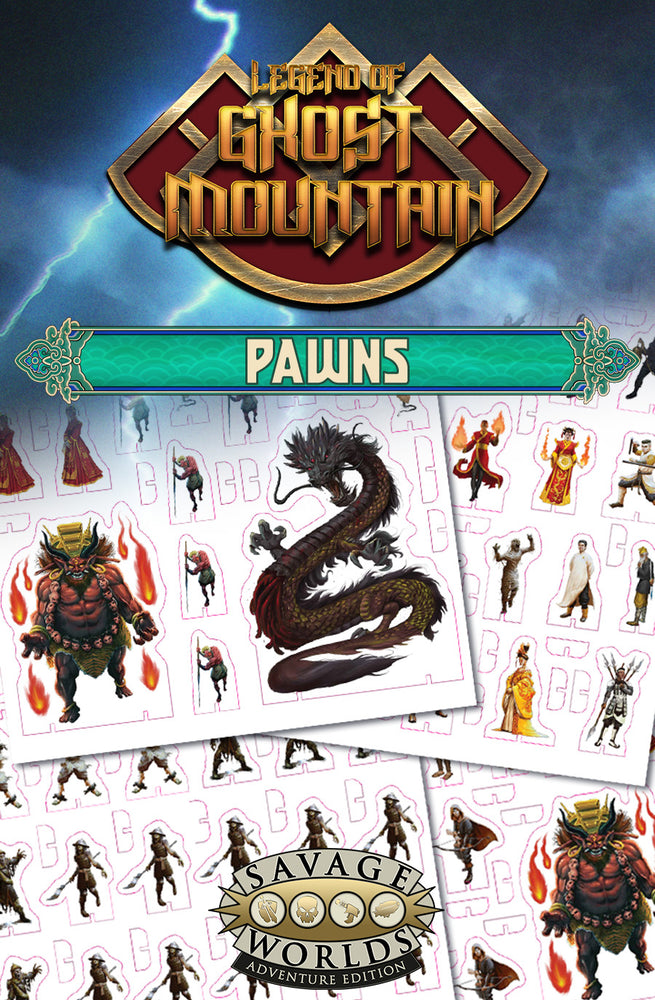 Savage Worlds: Legend Of Ghost Mountain Pawns