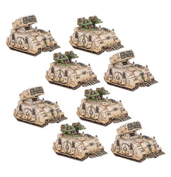 Warhammer 40K Horus Heresy Legions Imperialis: Whirlwind and Scorpius Missile Tank Squadrons