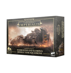 Warhammer 40K Horus Heresy Legions Imperialis: Whirlwind and Scorpius Missile Tank Squadrons
