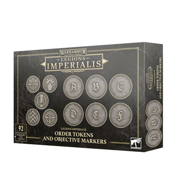 Warhammer 40K Horus Heresy Legions Imperialis: Order Tokens and Objective Markers