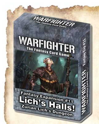 WarFighter Fantasy: 11 Lich's Halls - Zurian Lich;s Dungeon