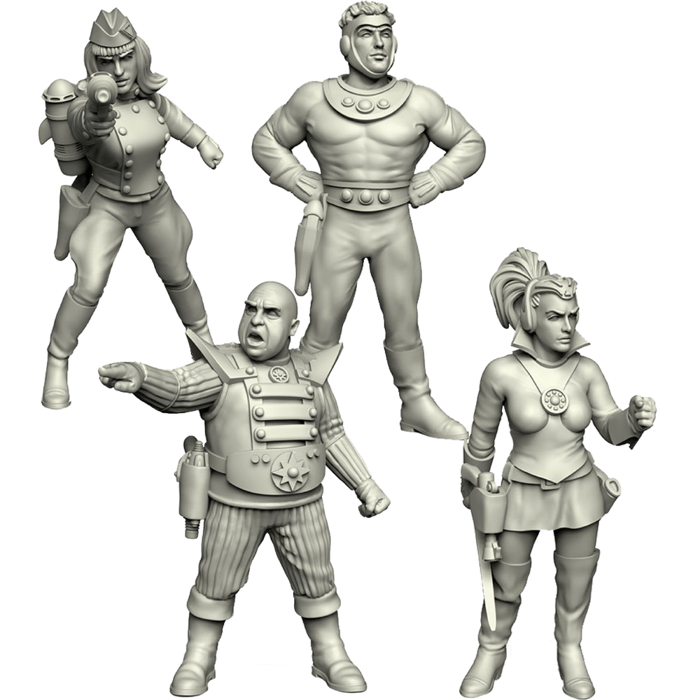 Mini Crooked Sci-Fi: Luna City Stars (4)