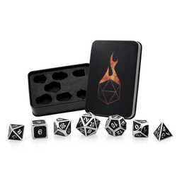 Dice Forged: Poly 7 set Framed