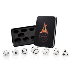 Dice Forged: Poly 7 set Metal