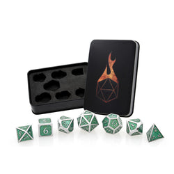 Dice Forged: Poly 7 set Framed
